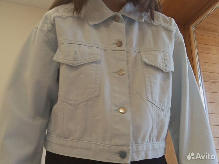 Джинсовая куртка летняя