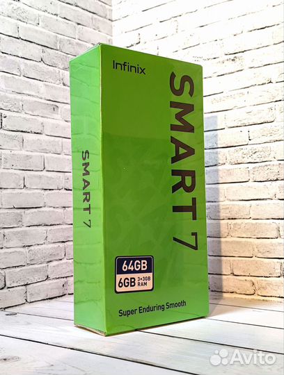 Infinix Smart 7, 3/64 ГБ