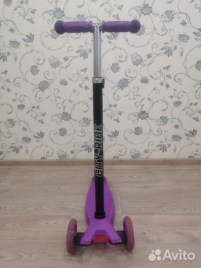 Самокат детский трехколесный