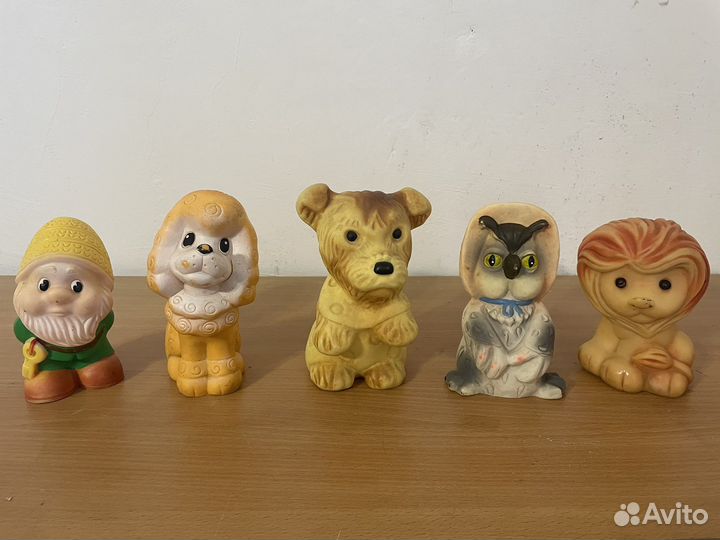 Резиновые игрушки СССР
