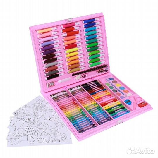 Большой набор Художника 150предметов Единорог