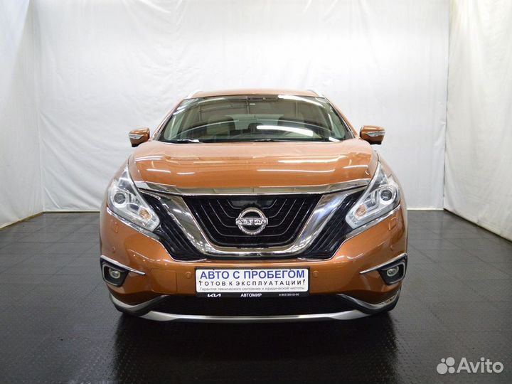 Nissan Murano 3.5 CVT, 2017, 64 720 км