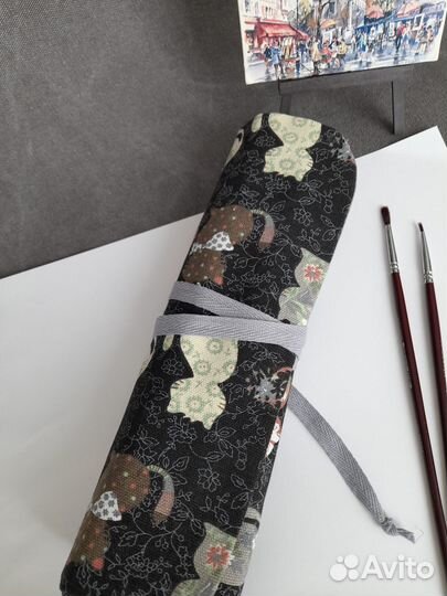 Пенал для художественных кистей