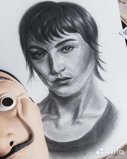 Портрет по фото/ Портрет карандашом