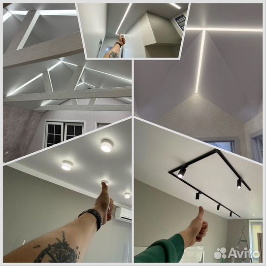 Натяжные потолки