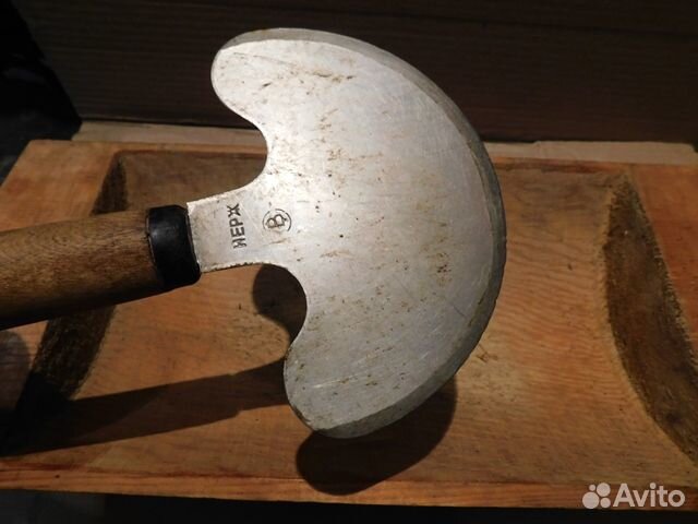 Миниатюрное корыто-корытце и тяпка сечка нерж пери