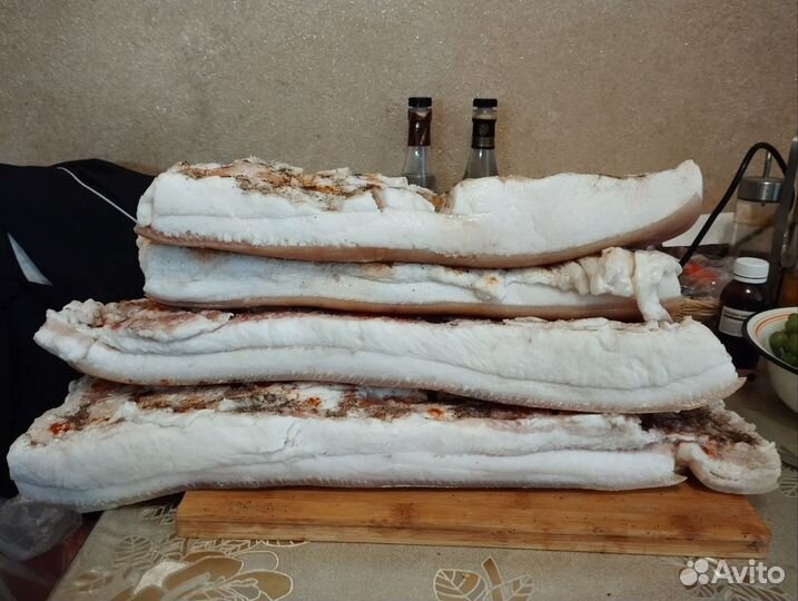 Сало соленое домашнее