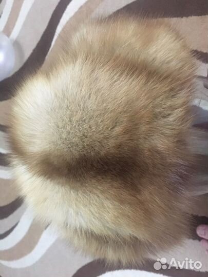 Шапка соболийна полная ушанка