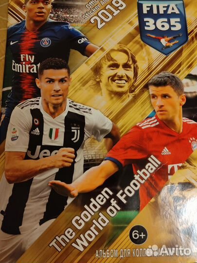 Журнал для наклеек FIFA 2018,2019
