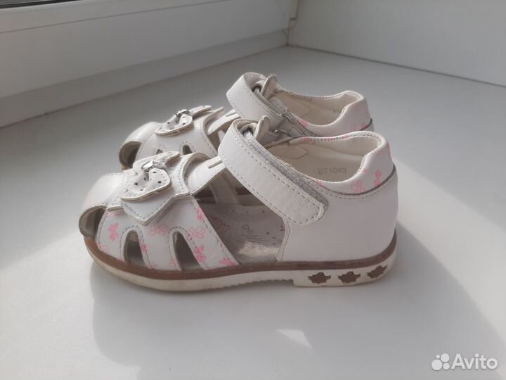 Сандалии для девочки 28 размер