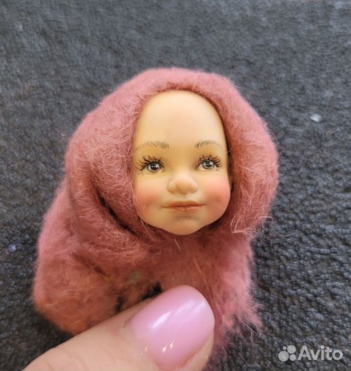 Личики для ватных игрушек