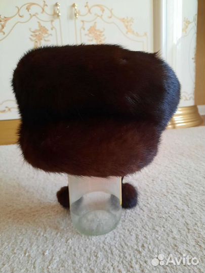 Шапка норковая женская