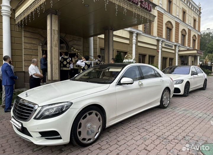 Аренда Прокат с водителем Mercedes s 222