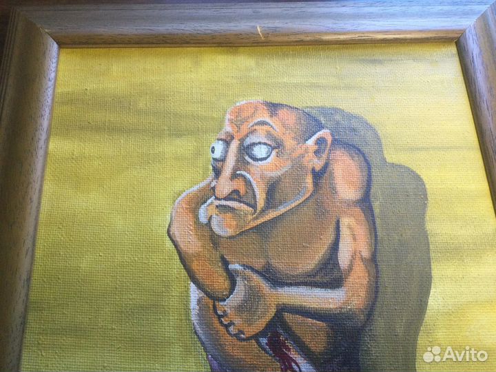 Холст Масло Раненый в Руку А.Косоротов