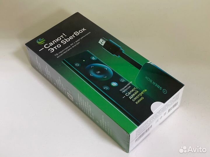 Тв-приставка sberbox (смарт-тв)