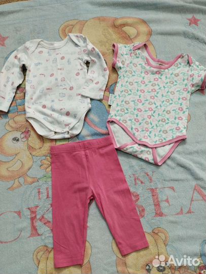 Одежда для девочки пакетом 68 74
