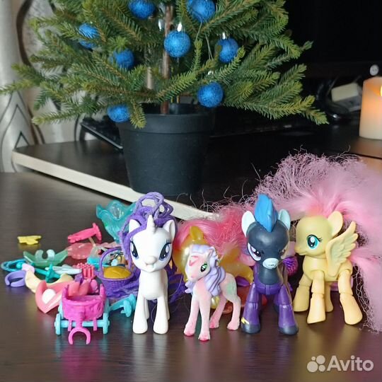 My little pony фигурки hasbro, разные маленькие