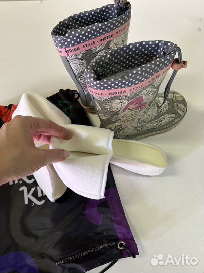 Детские резиновые сапоги 29 размер