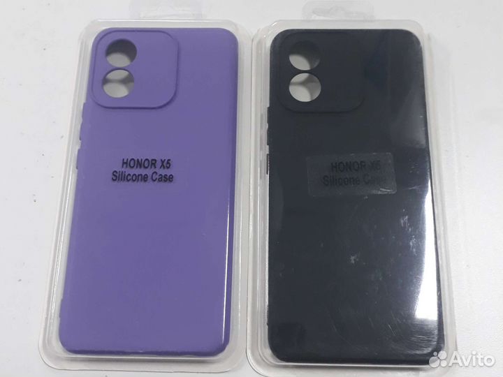 Защитные стекла и чехлы для Honor X5