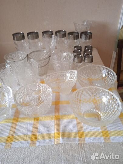 Хрустальная посуда СССР