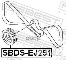 Шкив коленвала sbds-EJ251 Febest