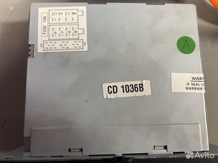 Магнитофон volkswagen polo оригинал