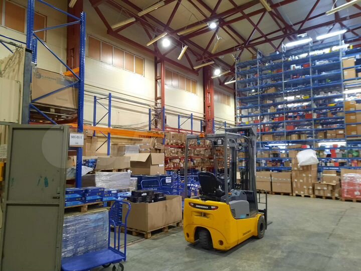 1440 м², Тёплый склад, 2 кран-балки