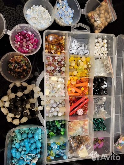 Все для рукоделия бусины фурнитура стразы и т д