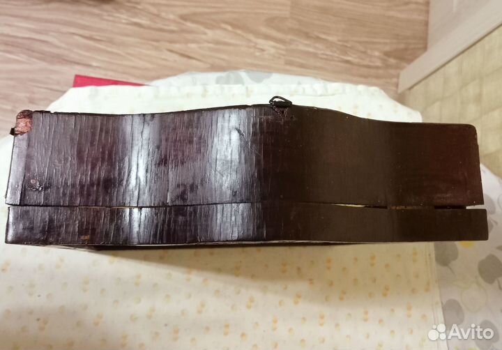 Старинный киот, икона 18х22 см 19 век