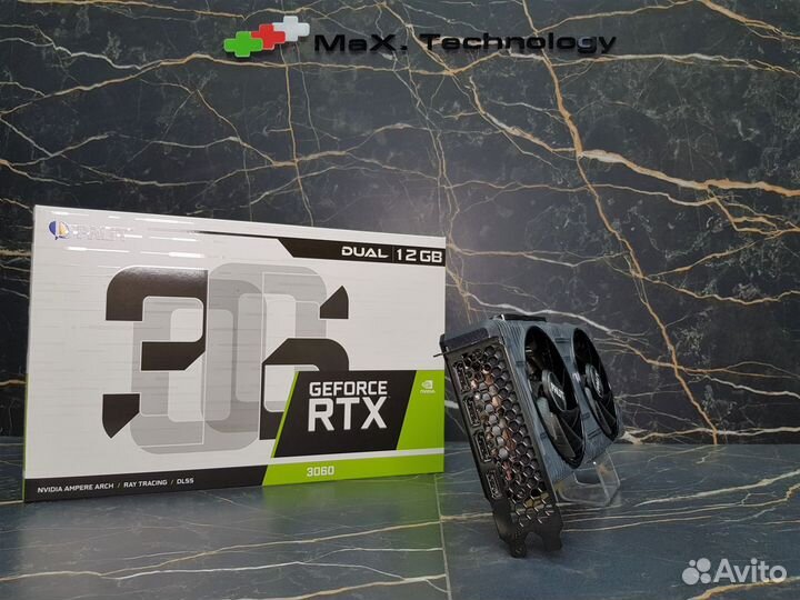 Видеокарта RTX 3060 12GB Palit