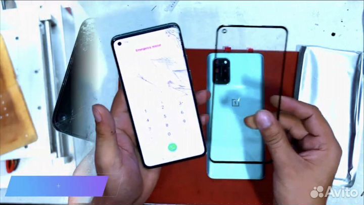 Стекло с Заменой OnePlus (все модели)