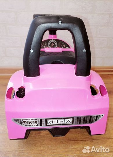 Машинка каталка толокар и игрушка-каталка