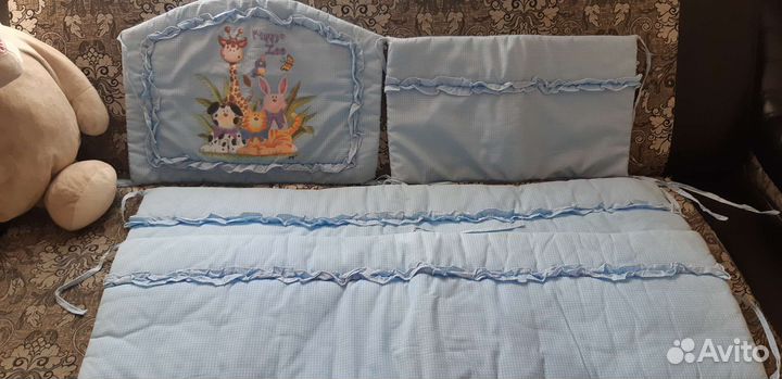 Бортики в кроватку