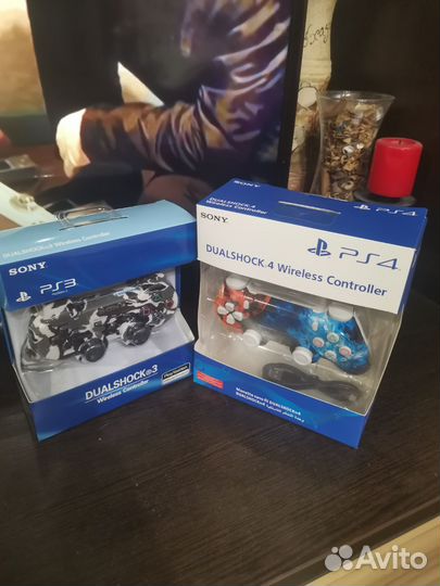 Геймпад Ps3 Ps4 новые