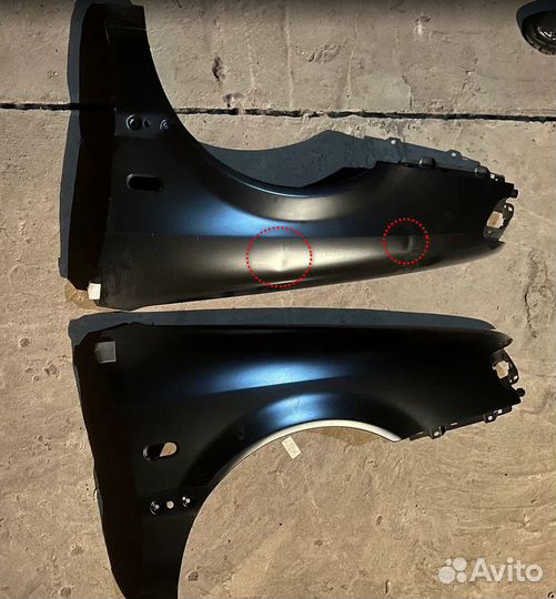 Крылья передние L+R volkswagen passat 1993-1996