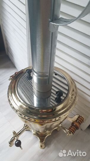 Самовар Тульский на дровах 3 л «Рюмка»