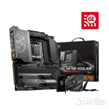 MSI MEG X670E godlike, Socket AM5 новая с гарантие