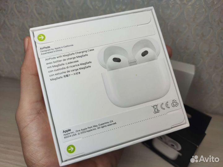 AirPods 3 новые (в подарок чехол + гарантия)