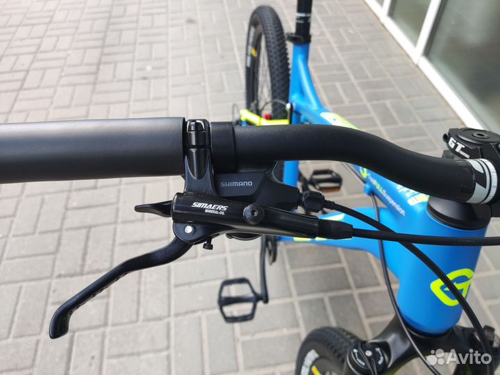 Велосипед горный GT racing двухподвес