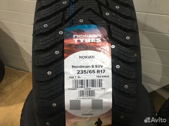 Nokian Tyres Nordman 8 SUV 235/65 R17 108T