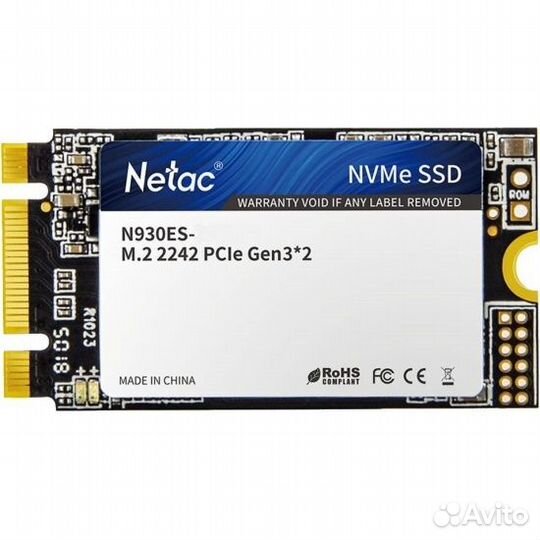Netac M.2 2242 nvme 512GB NT01N930ES-512G-E2X