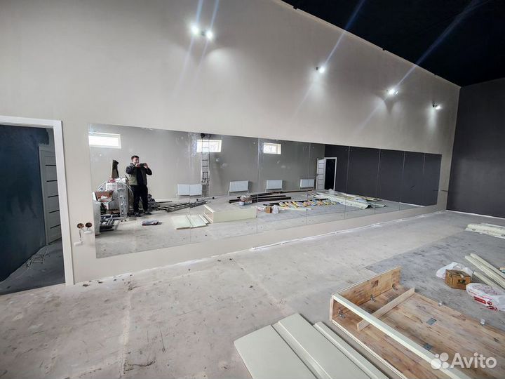 Зеркала для фитнес залов