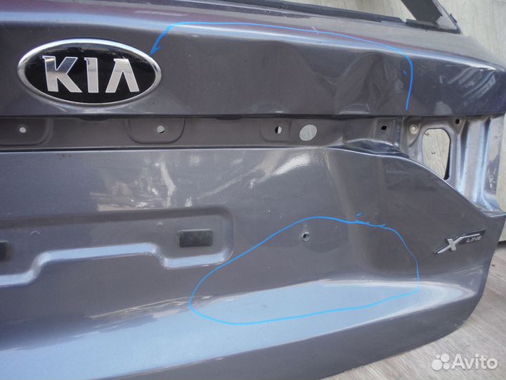 Крышка багажника №244 KIA Rio 2020