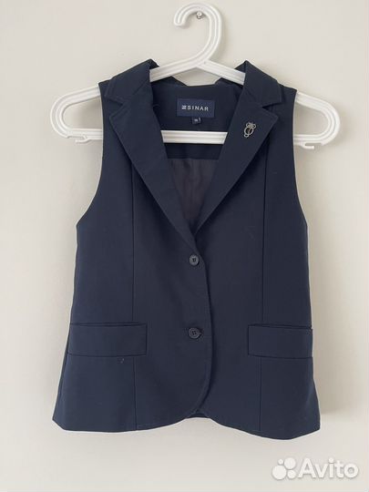 Жилетка для девочки школьная 158- 164