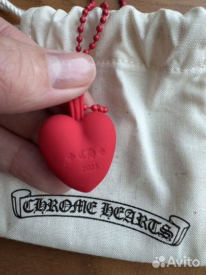 Chrome hearts кулон силикон