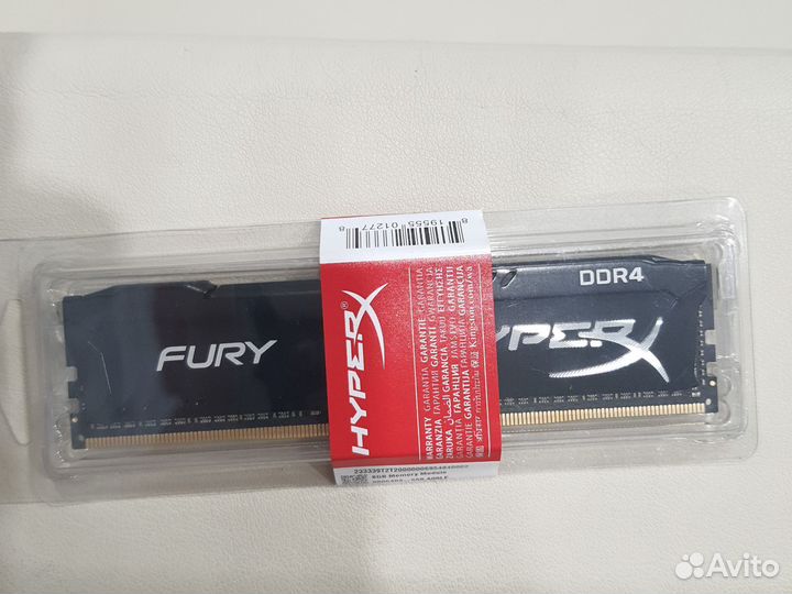 DDR4, 1*8 GB, 3200 мгц. (HX432C16FB3/8)