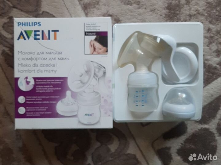 Молокоотсос avent ручной