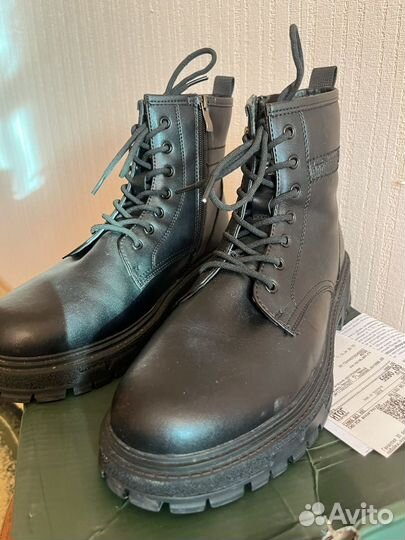Ботинки мужские зимние 42 размер натуральная кожа