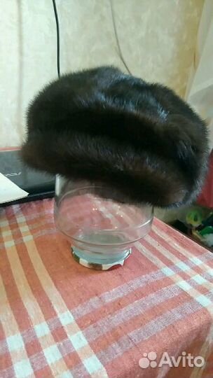 Шапка норковая (кепка, мягкая)