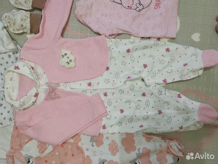 Вещи на девочку пакетом 56 62